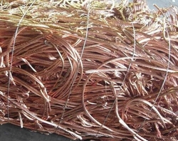 Copper wire scrap millberry 99,9% 10,000 mt/m CIF/FOB $1500