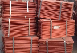 Copper cathodes 500 mt trial, 5-10,000 mt/m CIF needed