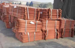 Copper cathodes 99,99% 100,000 mt/m needed
