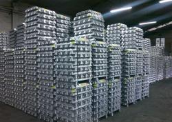 Al ingots offered, LME(-5%)
