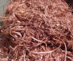 Copper scrap from Congo