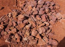 Bauxite ore 46-52%, FOB Turkey $31