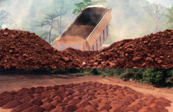 Certified bauxite with average 47% Alumina $0