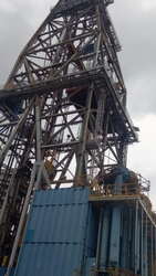 Scrap metal ex oil drilling rig $0