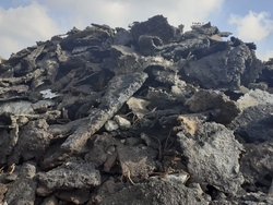 Steel sculls scrap Fe 85-90% $200