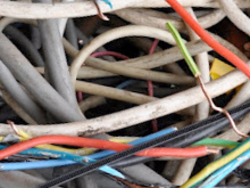 Looking for Insulated scrap/waste wires $0