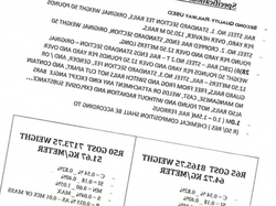 Iron rails R60 R50 R65 $185