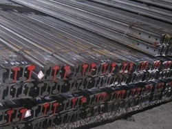 Good quality R50-R65 used railway tracks to sell 1 million tons available $255