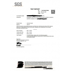 Primary Aluminum Ingots A7- 99.7% minimum $0