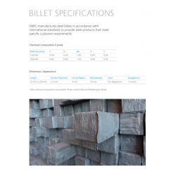 Iron Billets from producer, Saudi Arabia $450