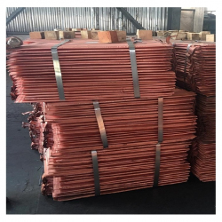 Selling hight quality copper cathode scrap, up to 99,99 %