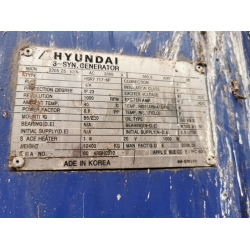 Two Hyundai generators 3-SYN $90000