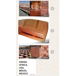 Supplying copper cathodes, CIF terms
