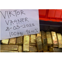 Gold bars supply