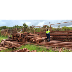 Rail scrap R50, R65 supply from Guinea, FOB term