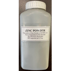 Ultrafine Zinc powder from 99,998% to 99,999%