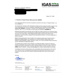 Ultra fine copper powder 99,9999 for sale from Germany $100