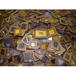 Cpu ceramic processor scrap 486, 386 cpu scrap
