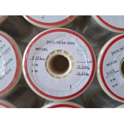 Offering nickel wire 0,025 mm, 32 kg available