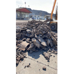 Iron scrap for sale from a scrap yard $0