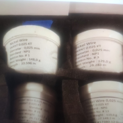 Offering 30 kg nickel wire NP1 from Germany $15000000