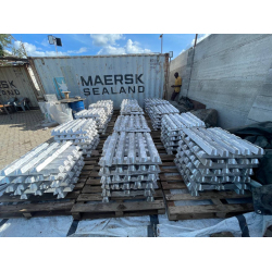 Aluminium Ingot (RSI) 96.8%, Origin: Kenya, FOB, min 75 MT $3000