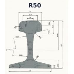R50 and R65 railway rails $150