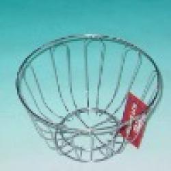 JK13001A 7.5" Round Fruit Basket, Wire Chromed $0