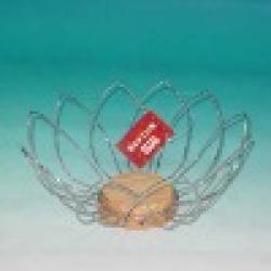 JK13005D 10" Fruit Basket, Wire Chromed $0