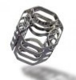 metallic Inner Arc Ring $0