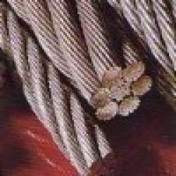 steel wire rope (galv. or ungalv. or pvc ) $0