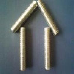 thread studs DIN975/976 ANSI /BSW yellow zinc plated $0