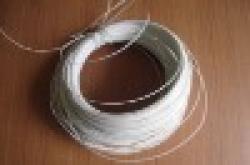 white coated wire $0